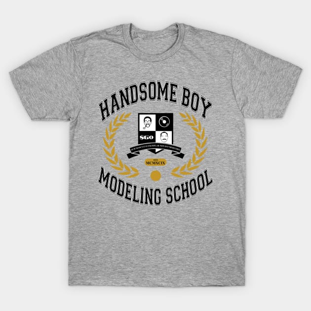 Handsome Boy Modeling School T-Shirt by sinistergrynn